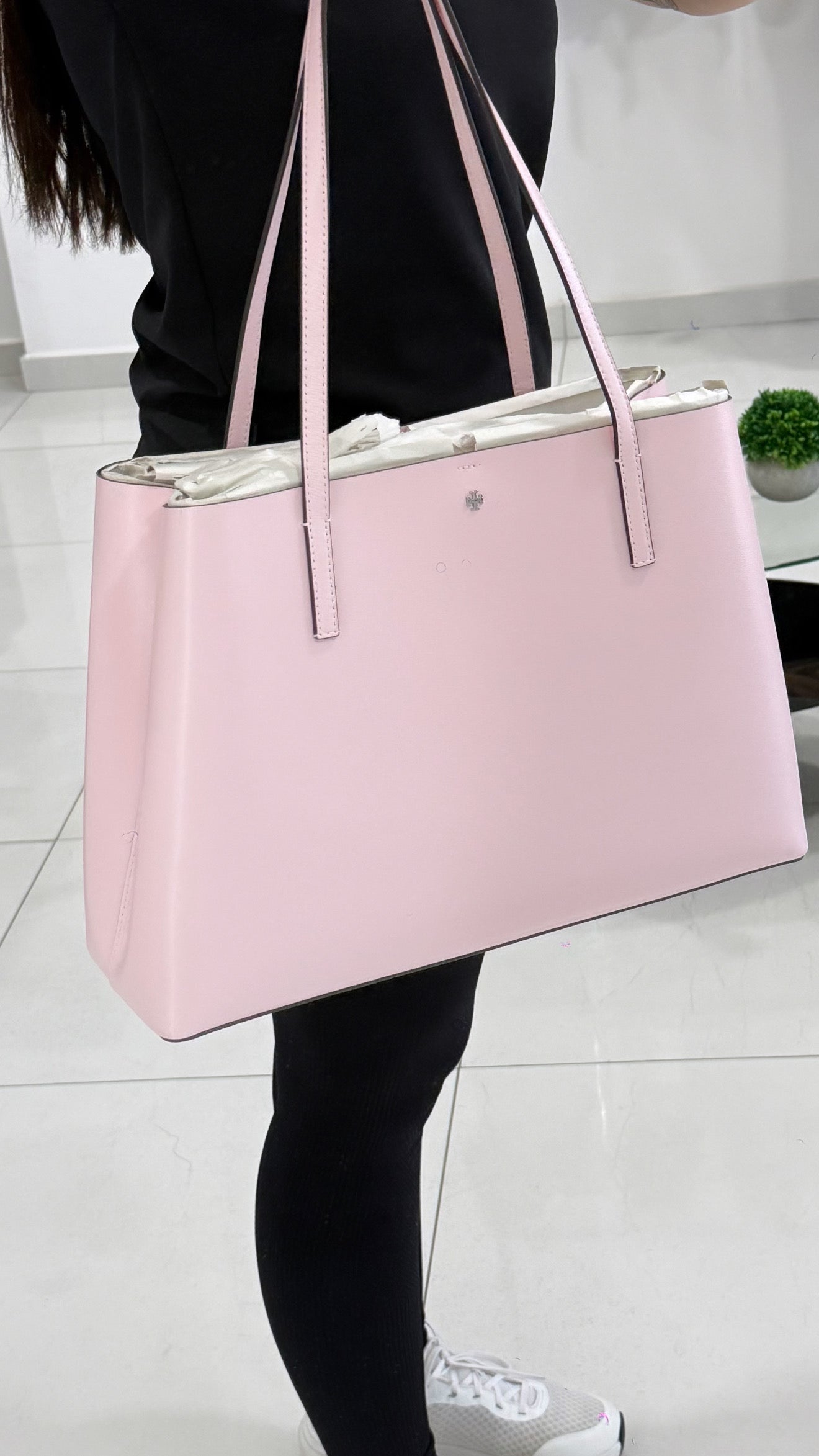 TORY BURCH TOTE CORAL