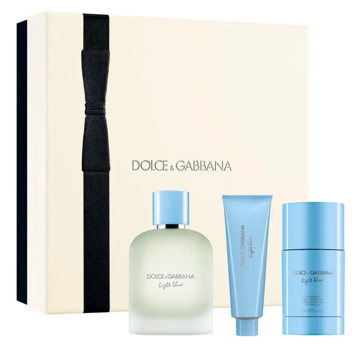 DOLCE & GABBANA LIGHT BLUE MEN KIT