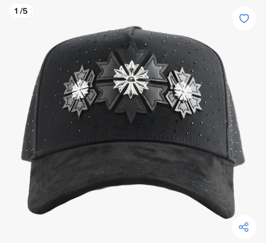 BARBAS HATS PLATINUM SNOWFLAKE
