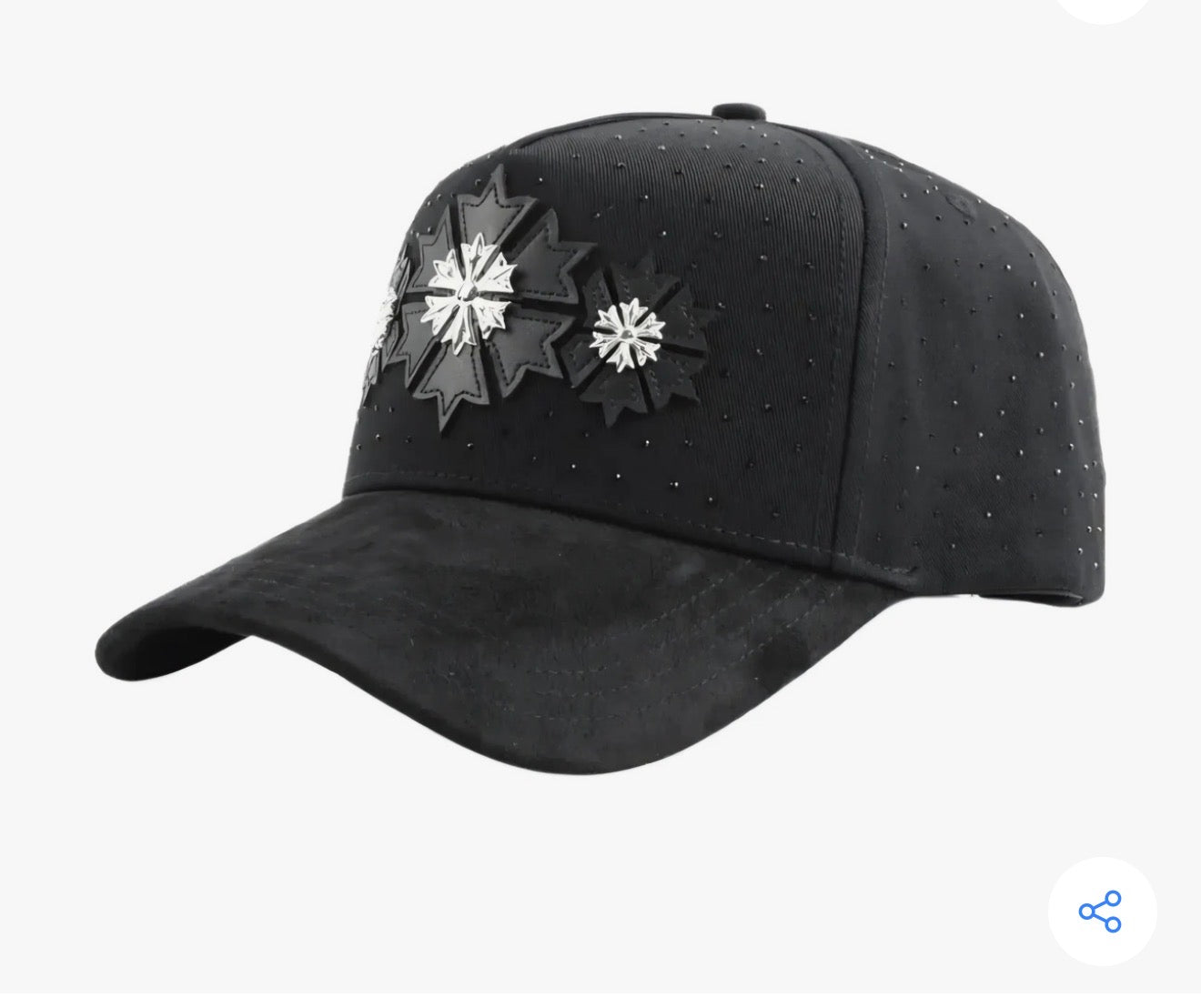 BARBAS HATS PLATINUM SNOWFLAKE